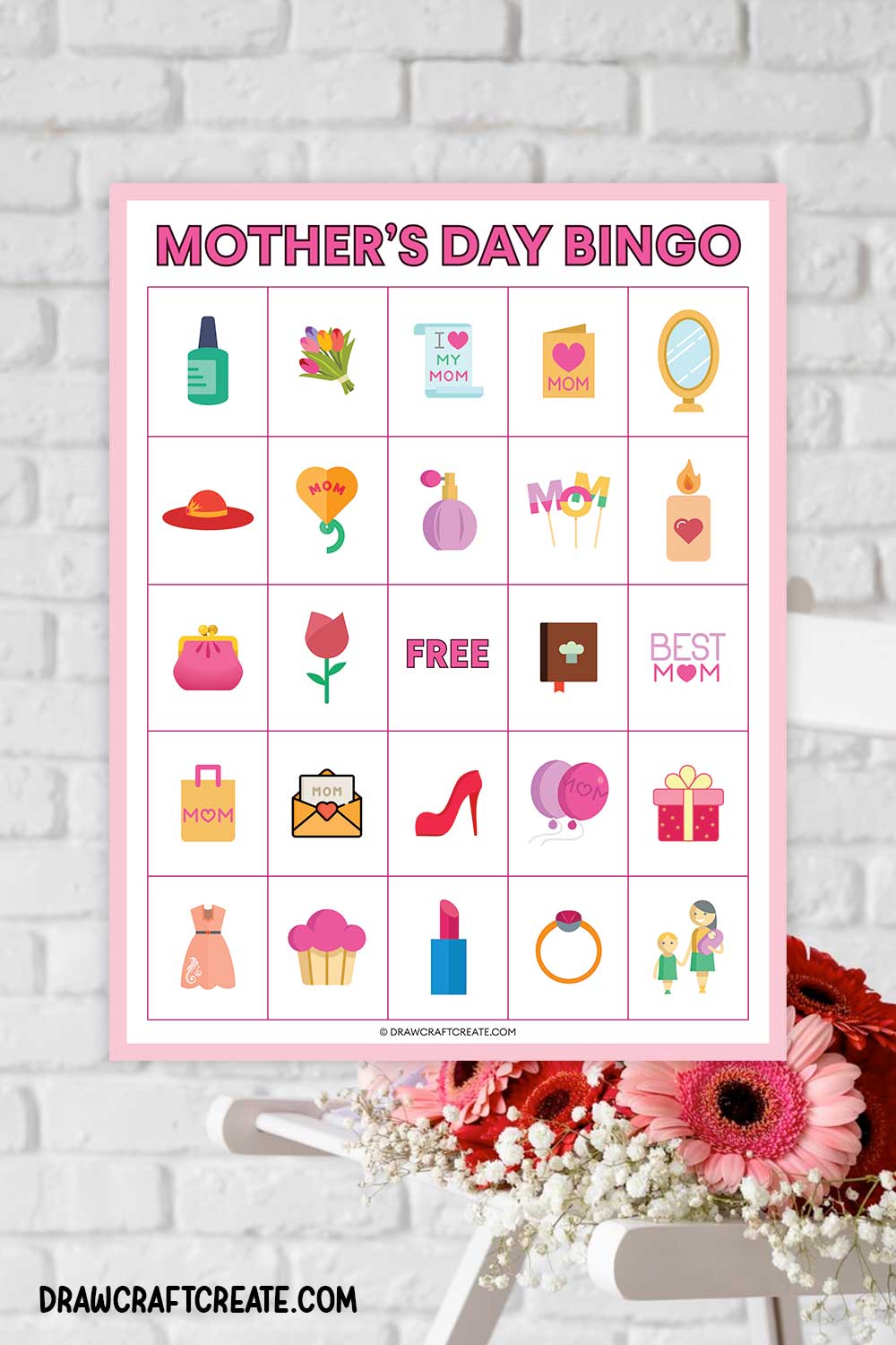 Mother's Day Bingo Cards
