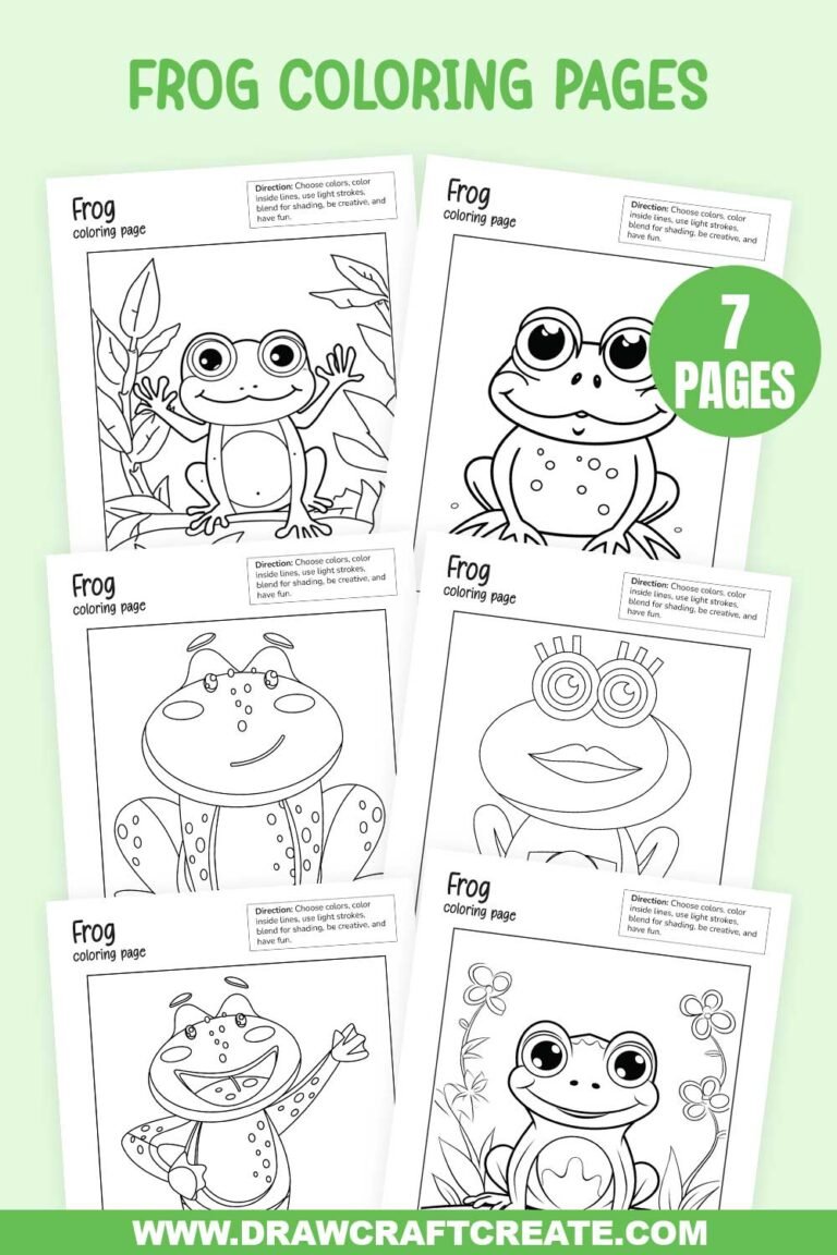 Free Printable Spring Dot Marker Coloring Pages - Draw Craft Create