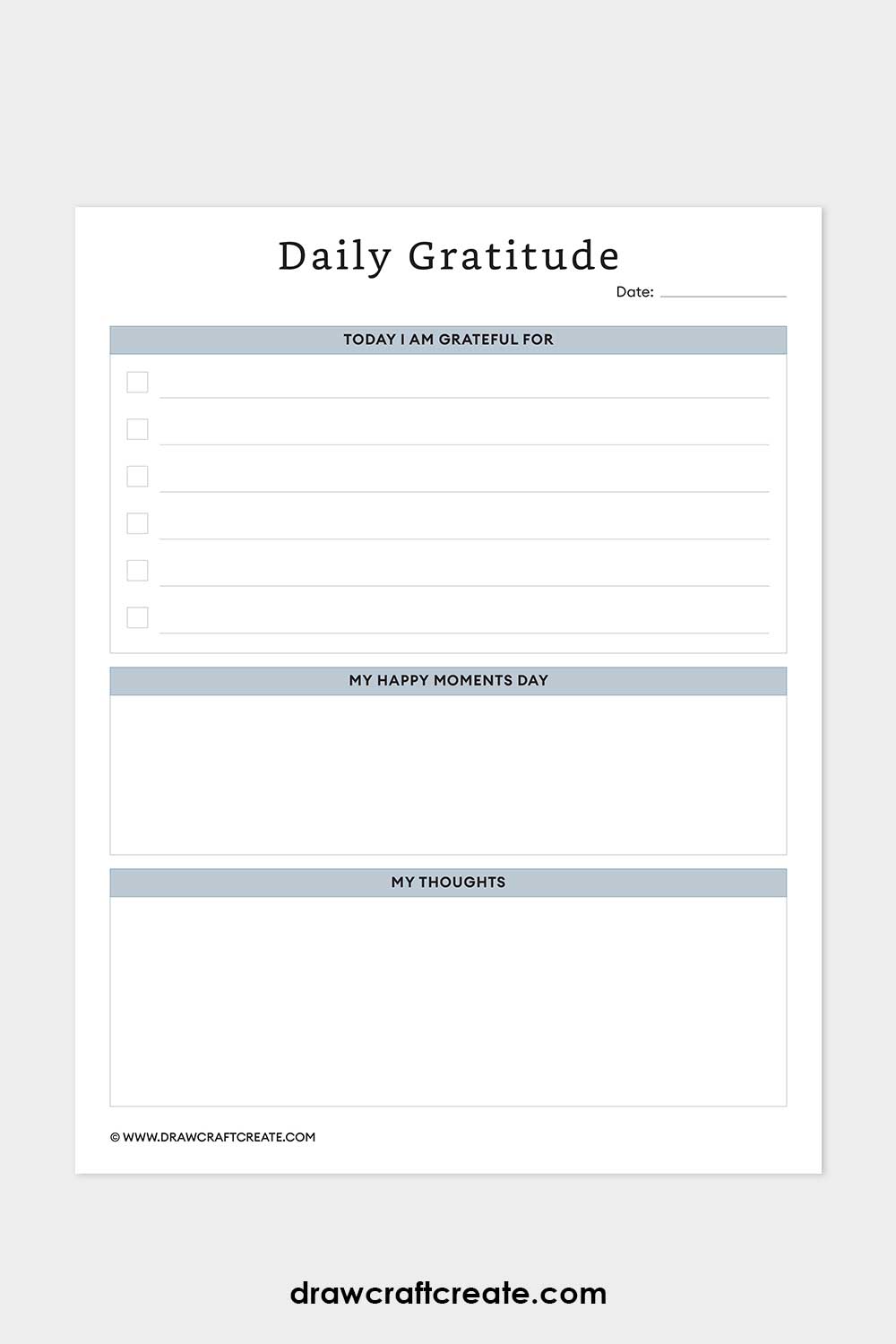 daily gratitude