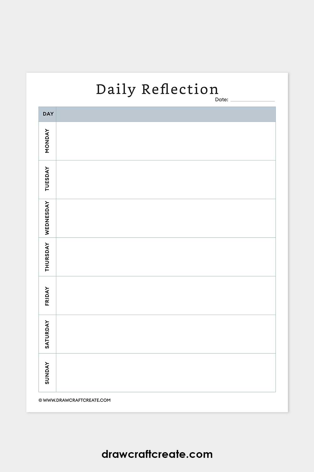 daily reflection