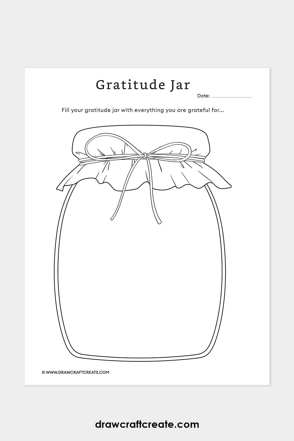 gratitude jar