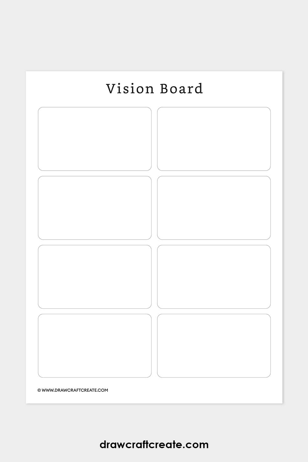 printable vision board