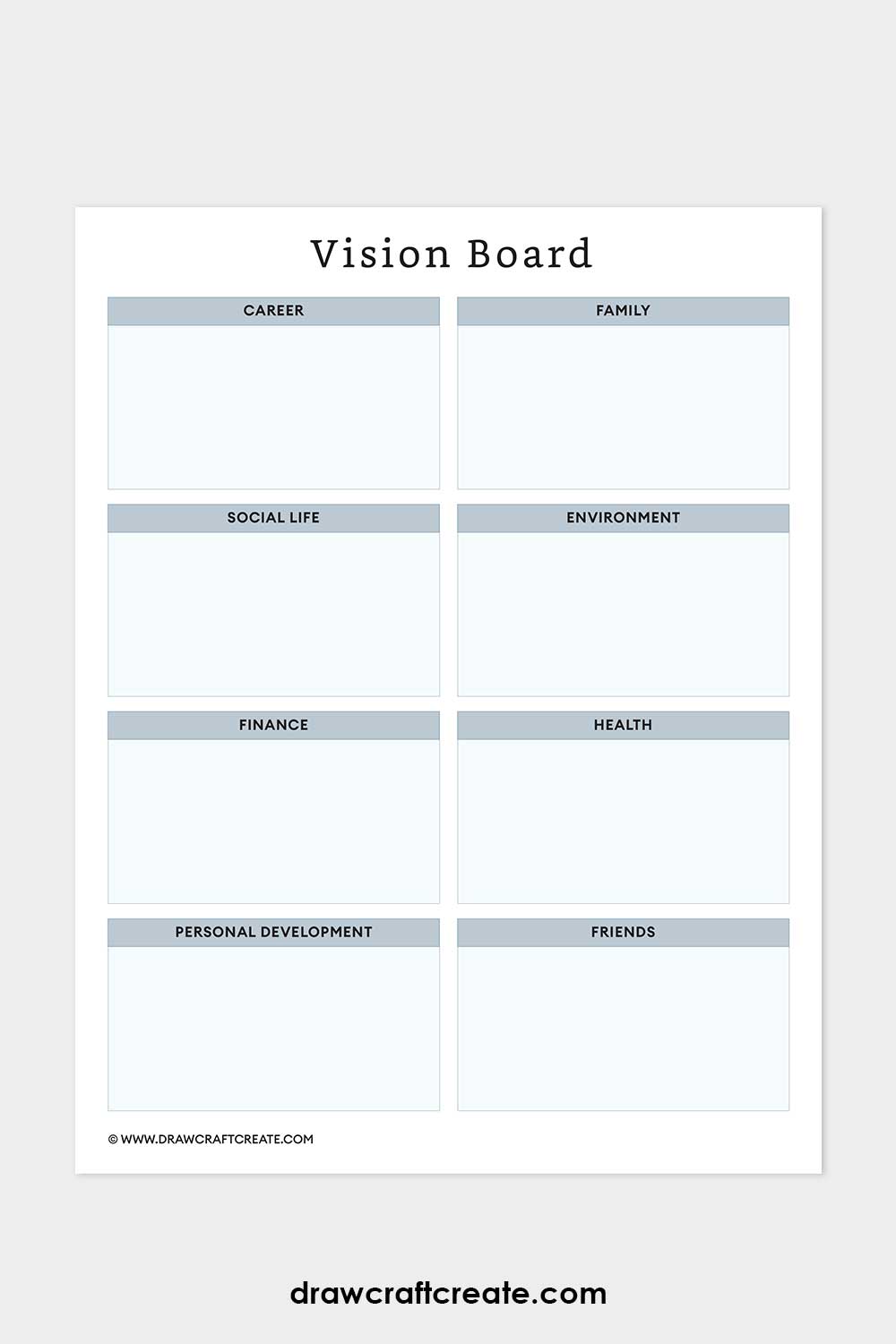printable vision board