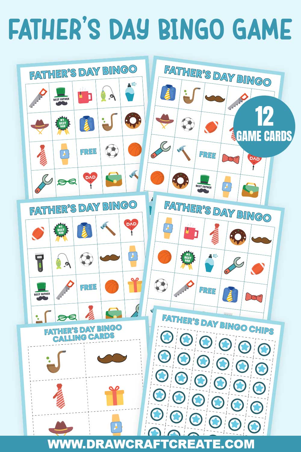 Father's Day Bingo Game