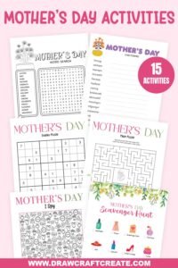 Free Printable Mother’s Day All About My Mom Questionnaires - Draw ...