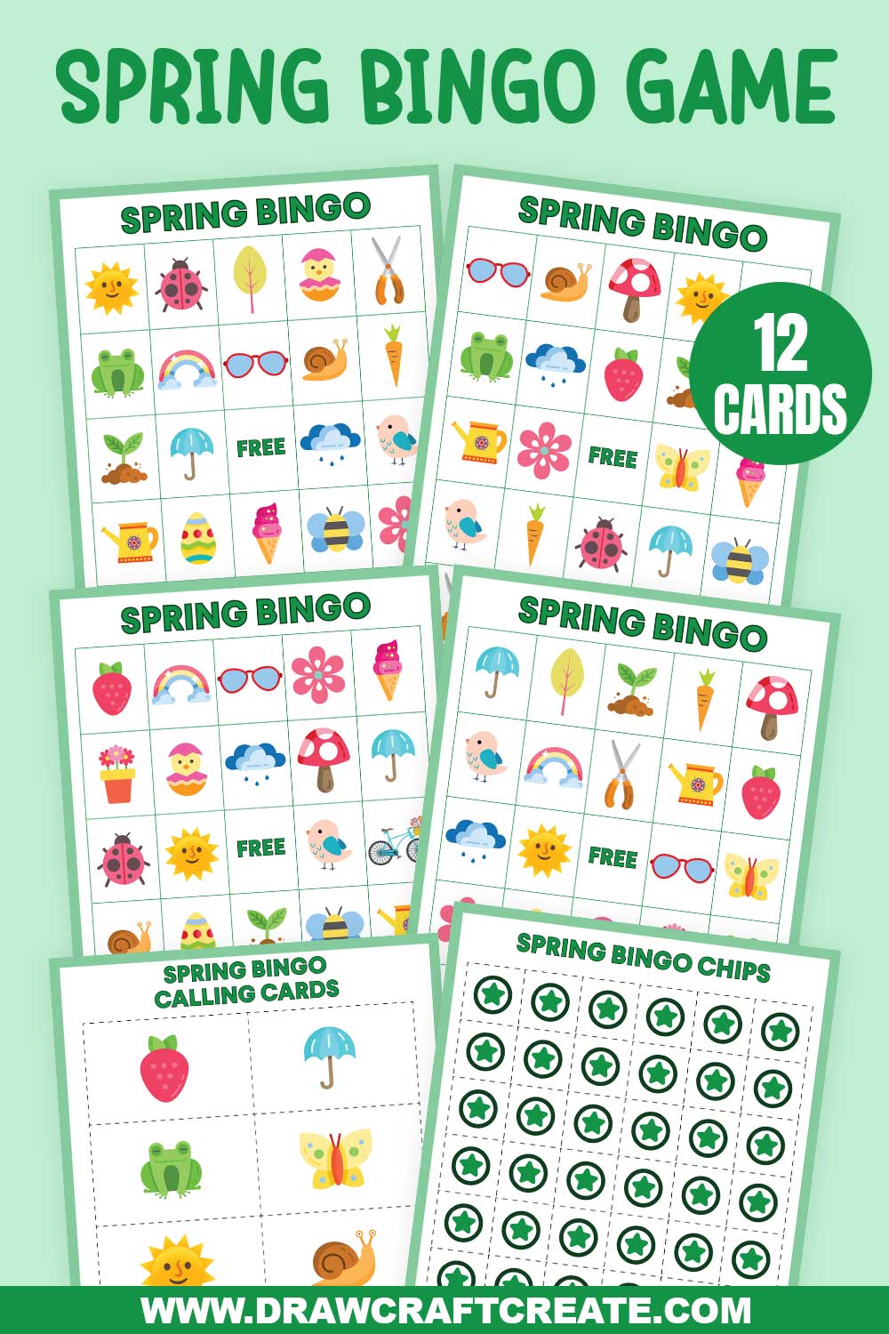 Spring Bingo Game