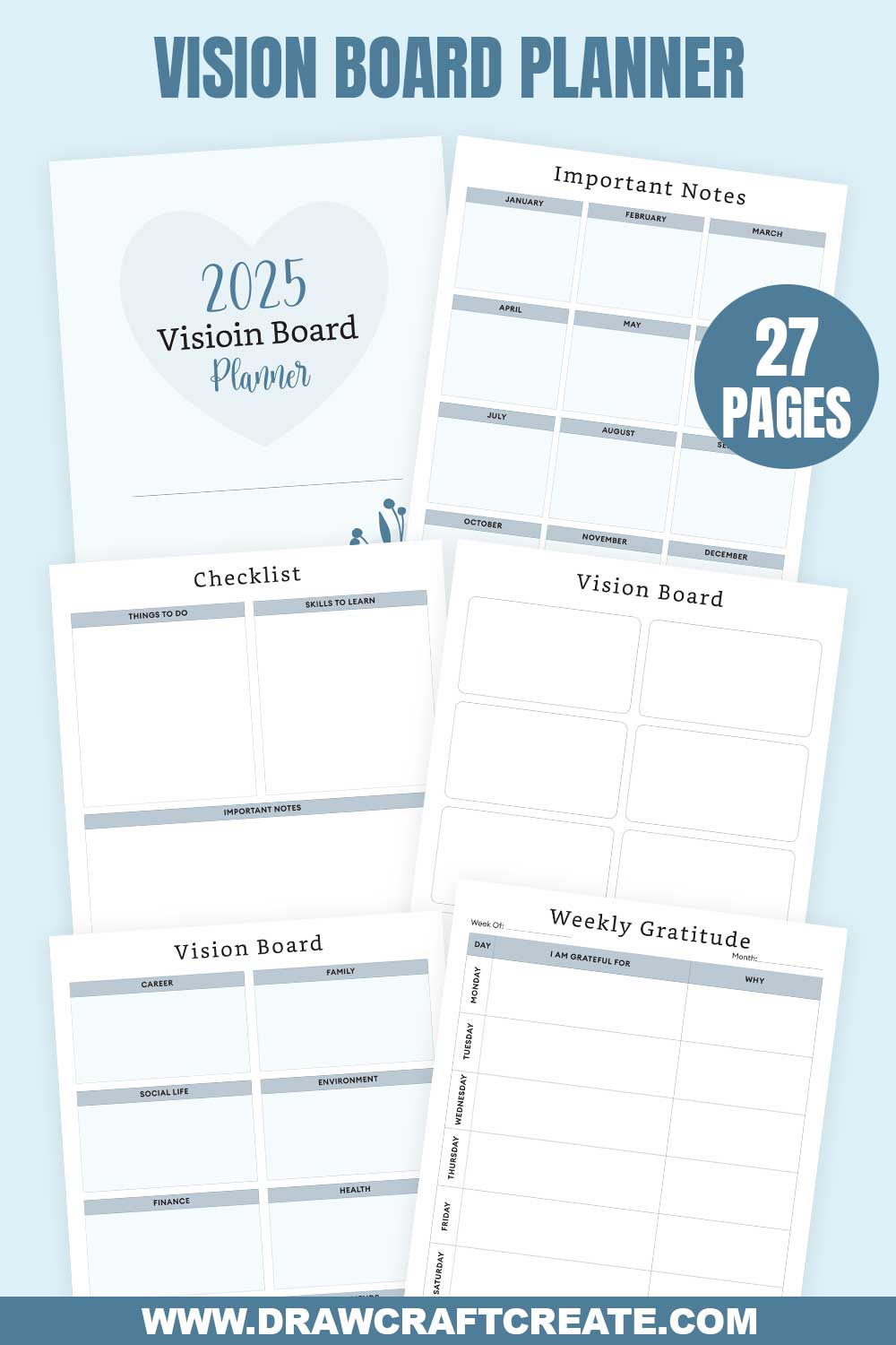 Vision Board Planner