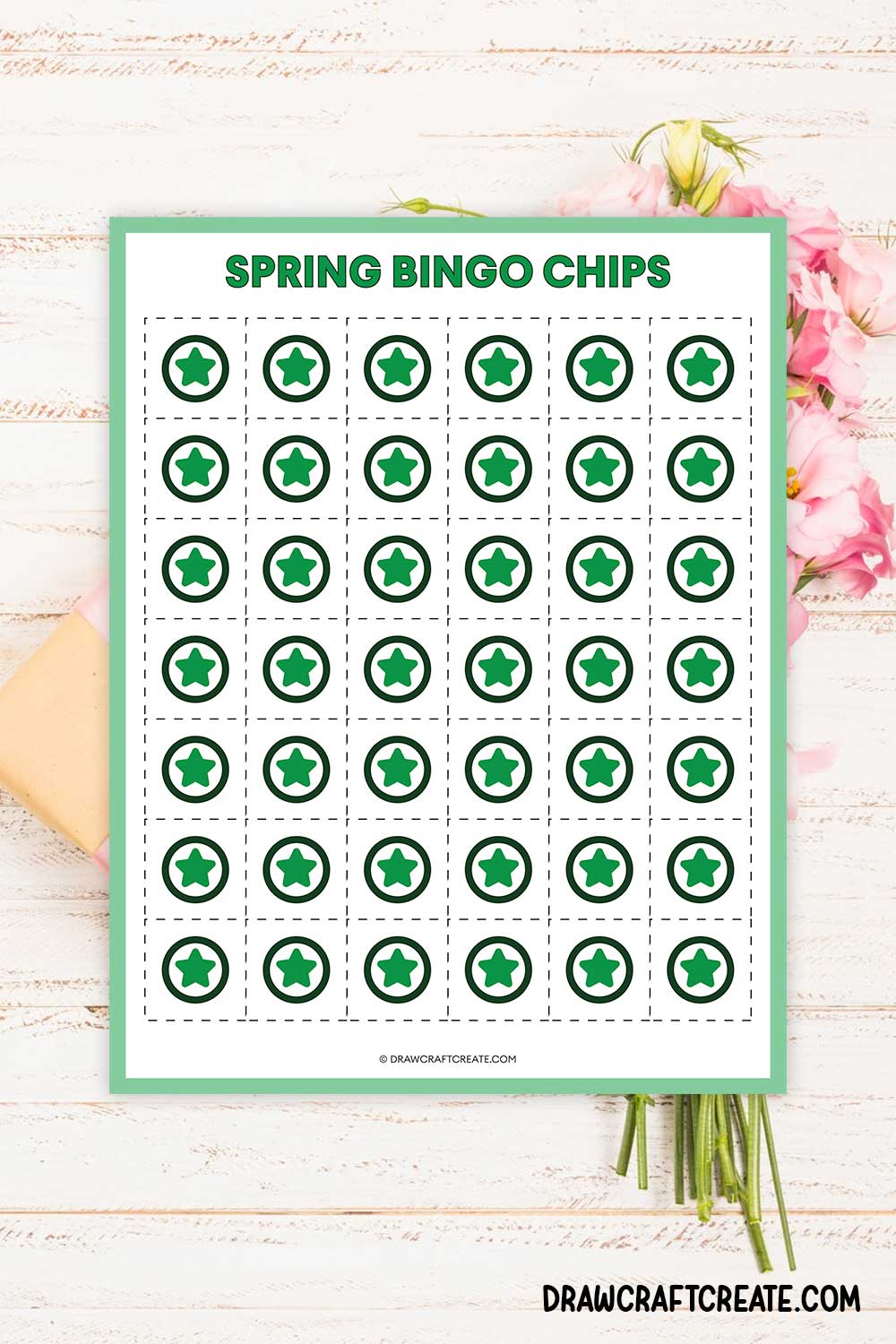 printable Spring Bingo Game