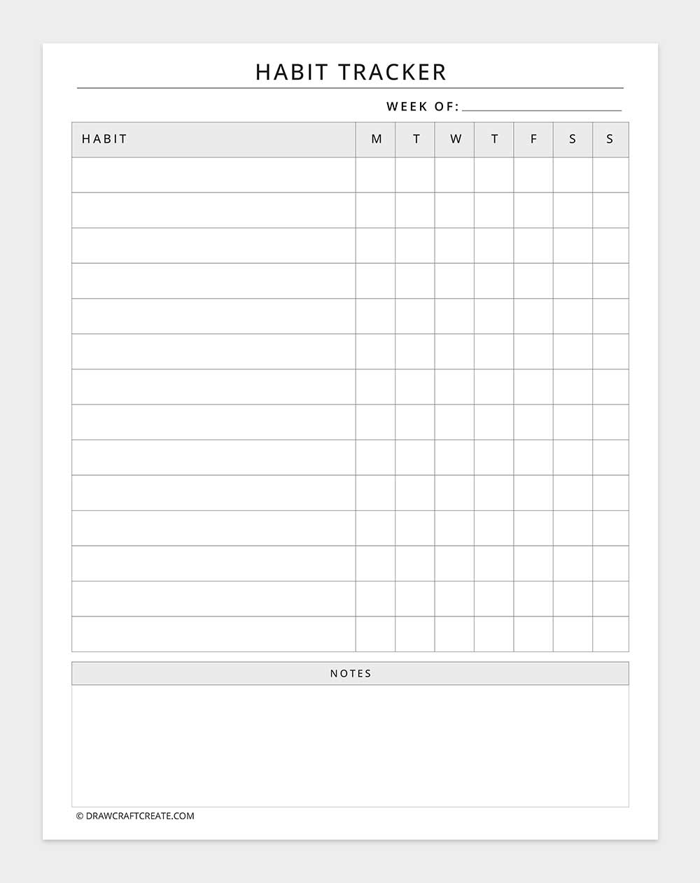 habit tracker