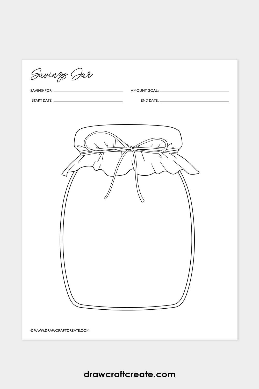 savings jar