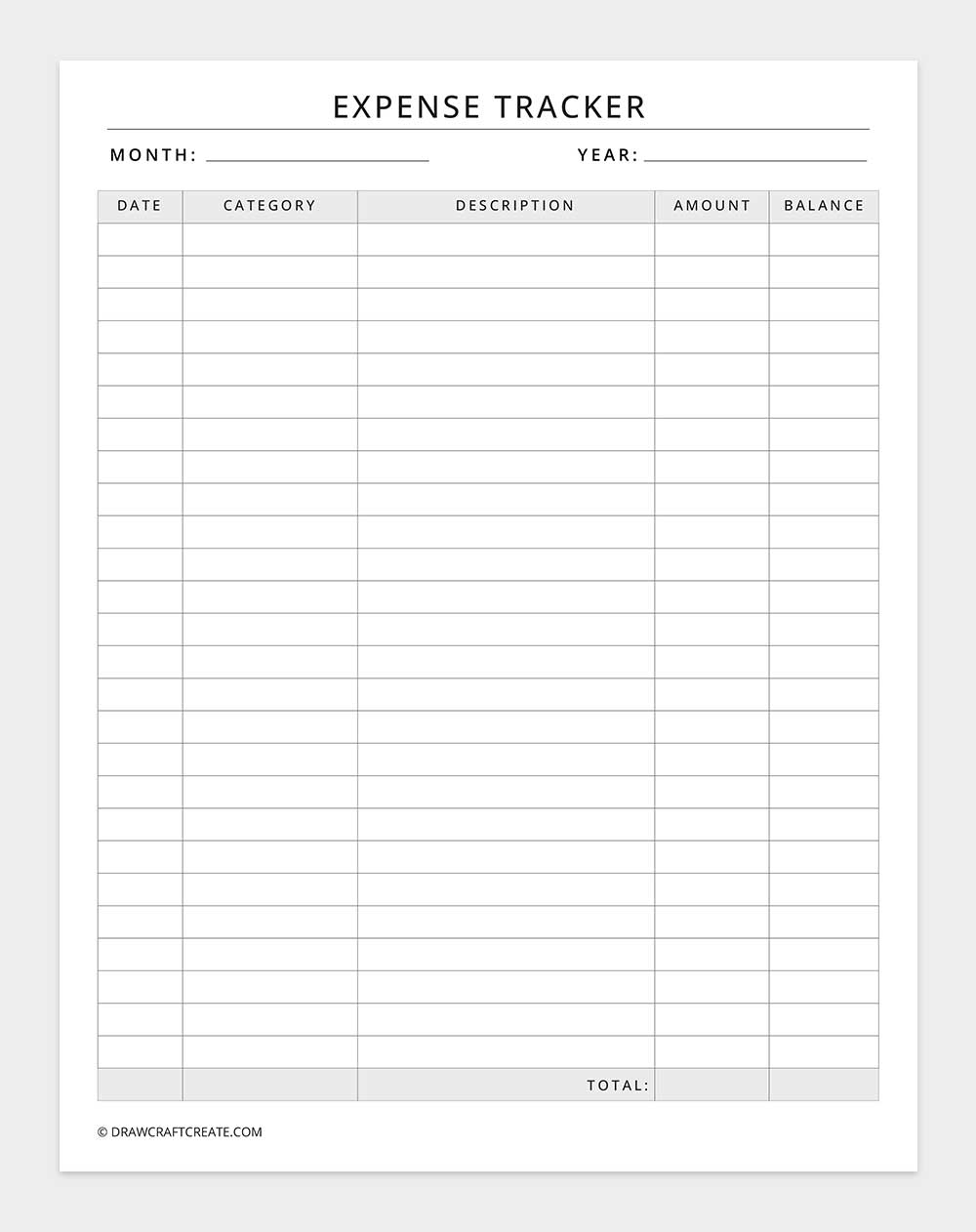 expense tracker