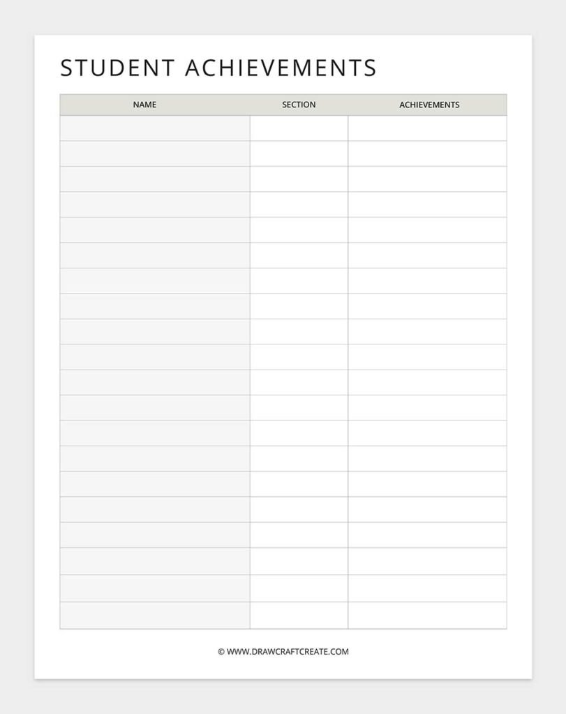 Free Printable Teacher Planner (54 Pages) - Draw Craft Create