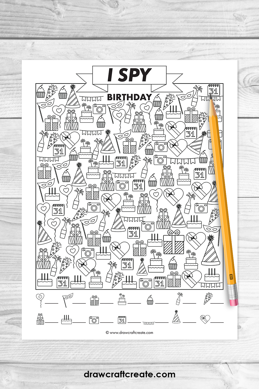 i spy birthday