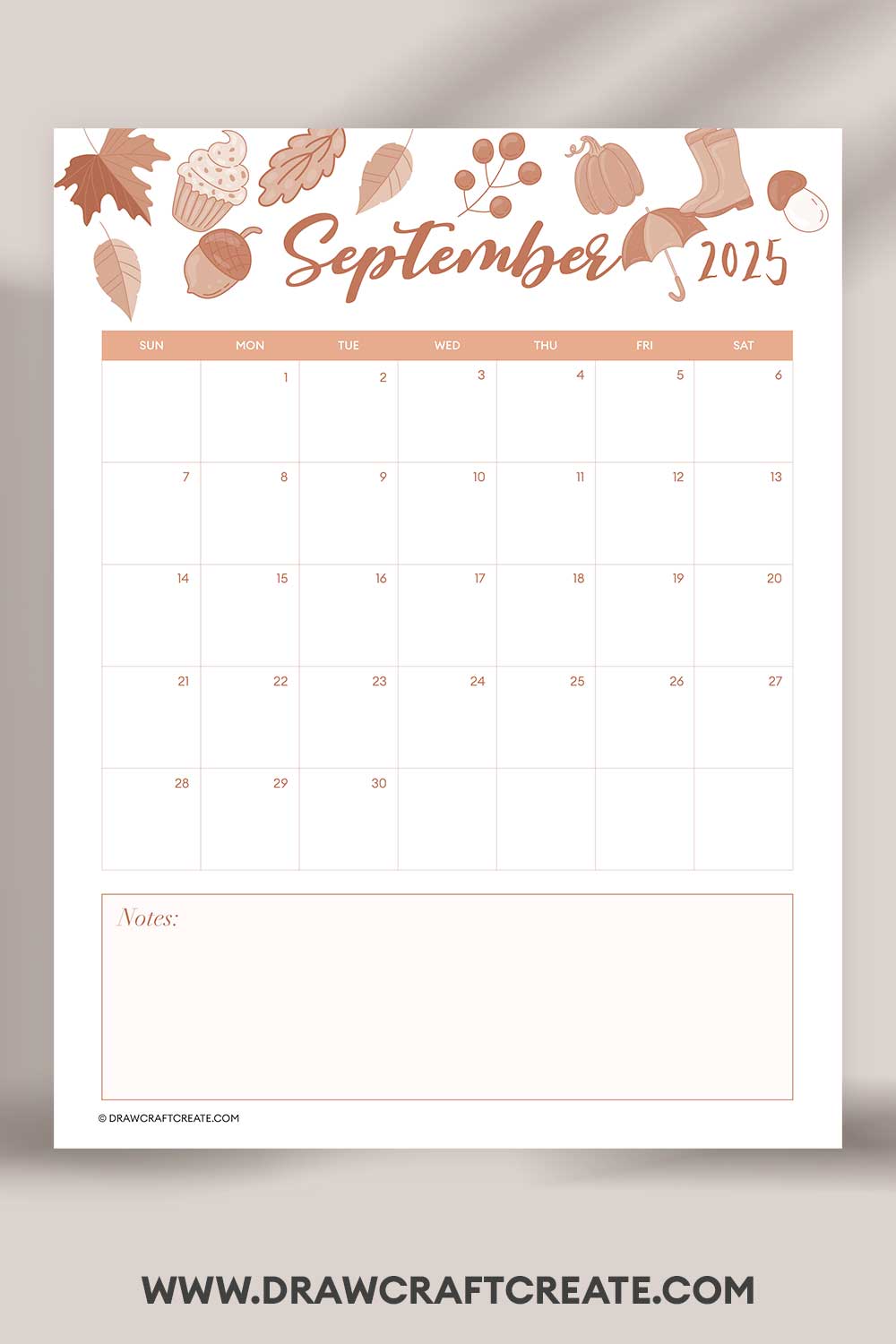 printable september 2025 calendar vertical