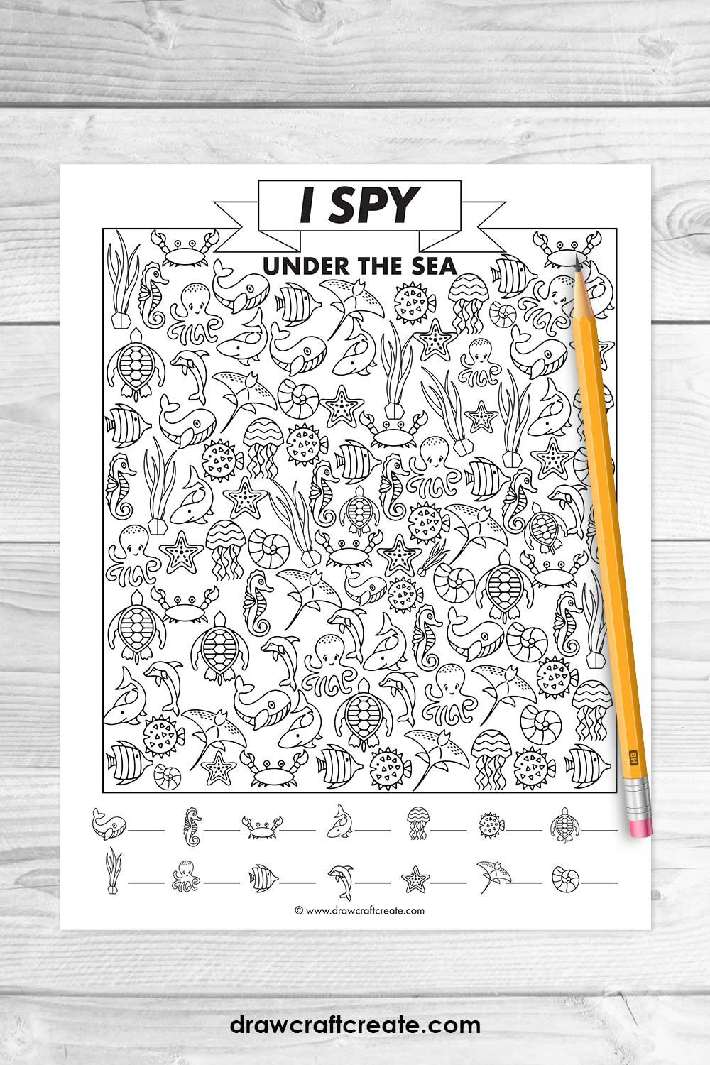 i spy under the sea
