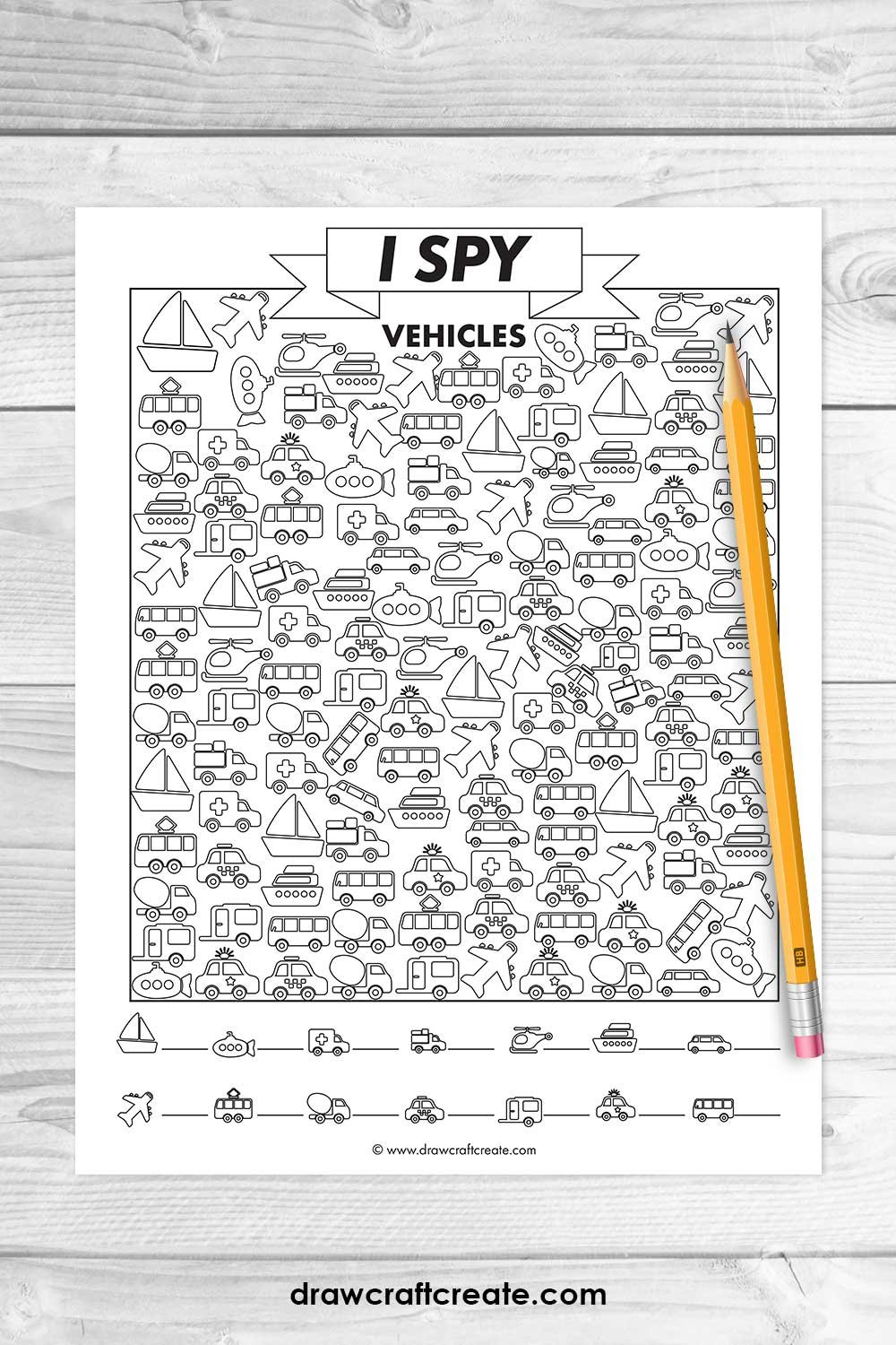 i spy vehicles