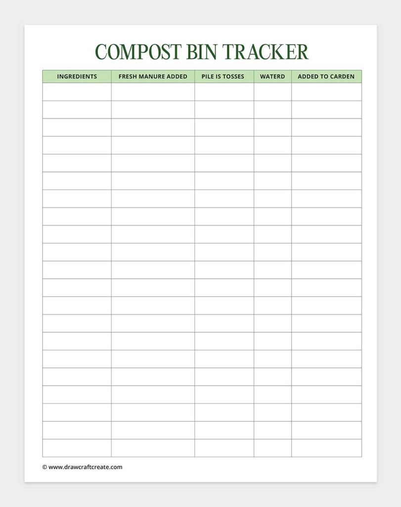 Free Printable Garden Planner Template (50 Pages) - Draw Craft Create