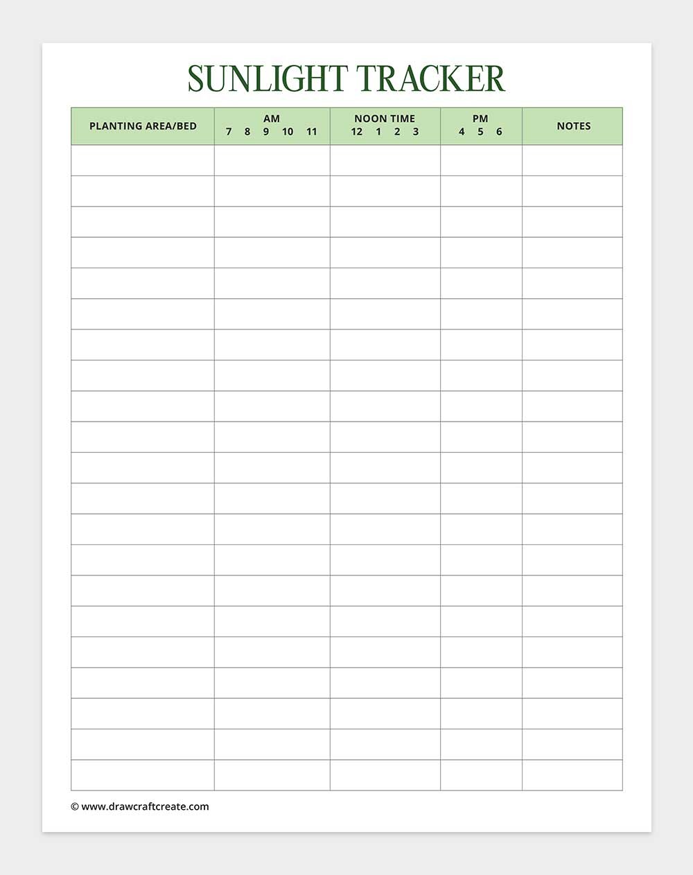 sunlight tracker