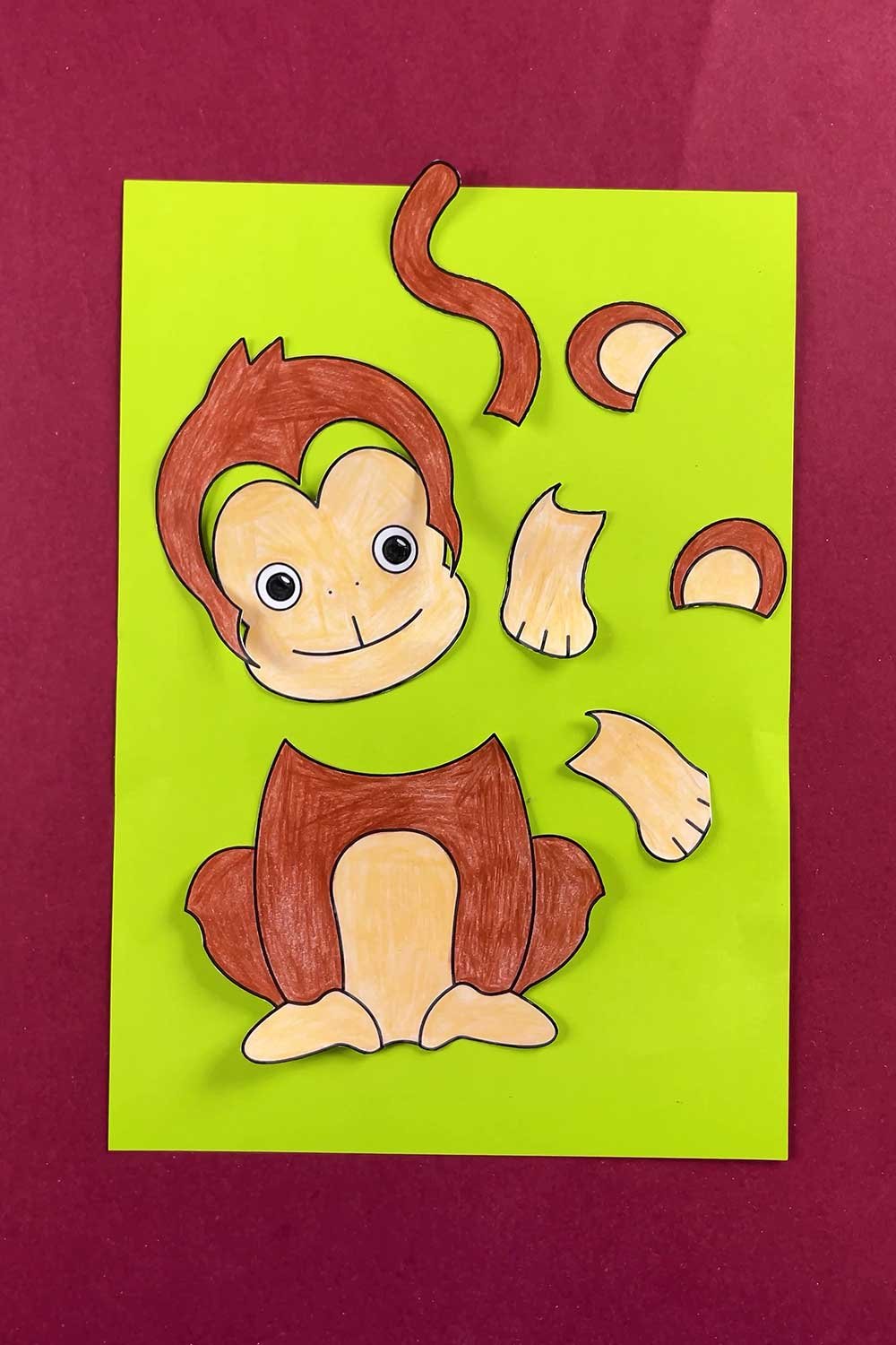 how to build a monkey craft