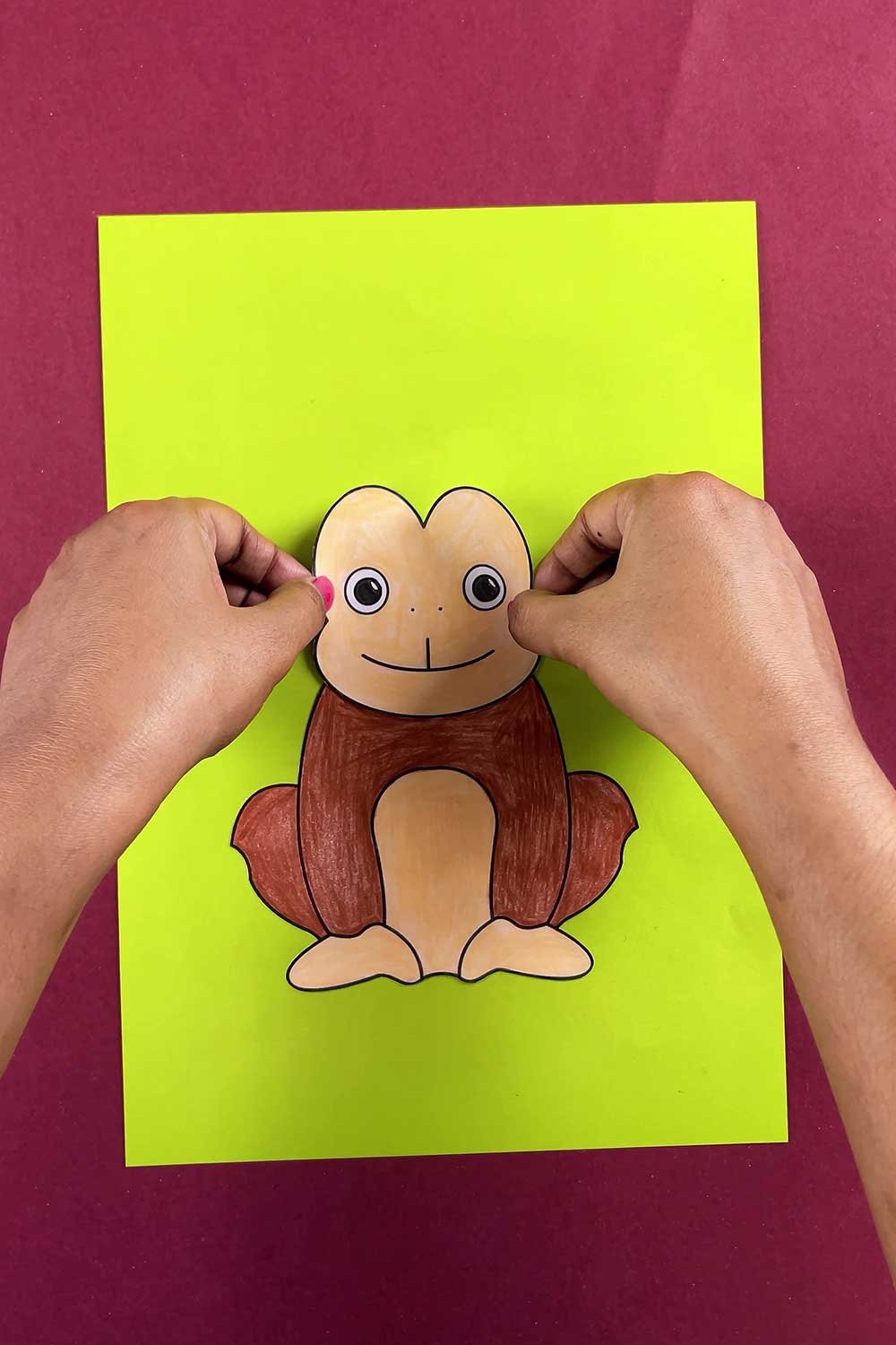 how to build a monkey craft