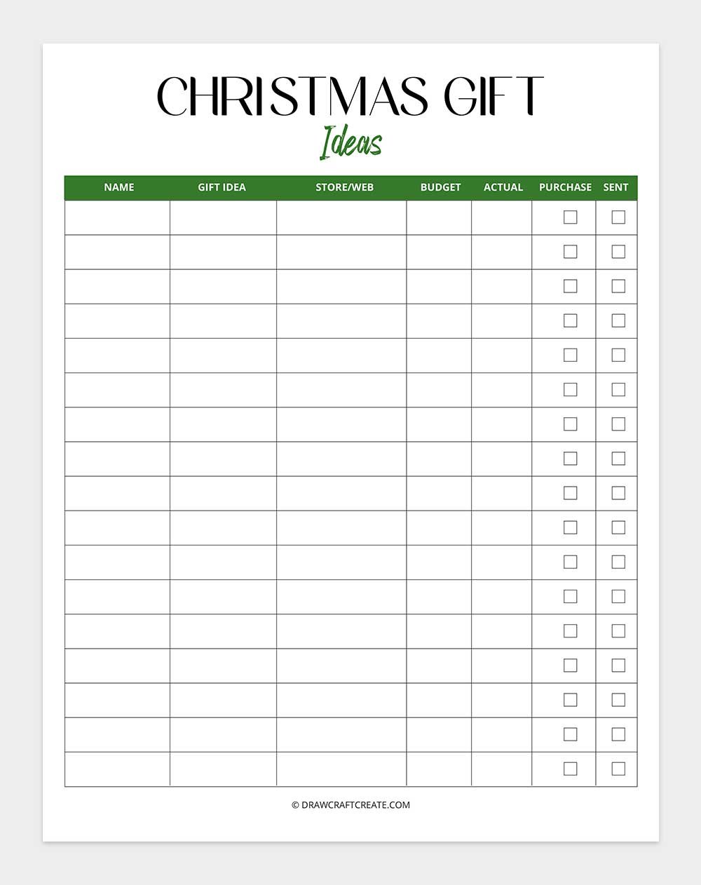 Christmas gift ideas
