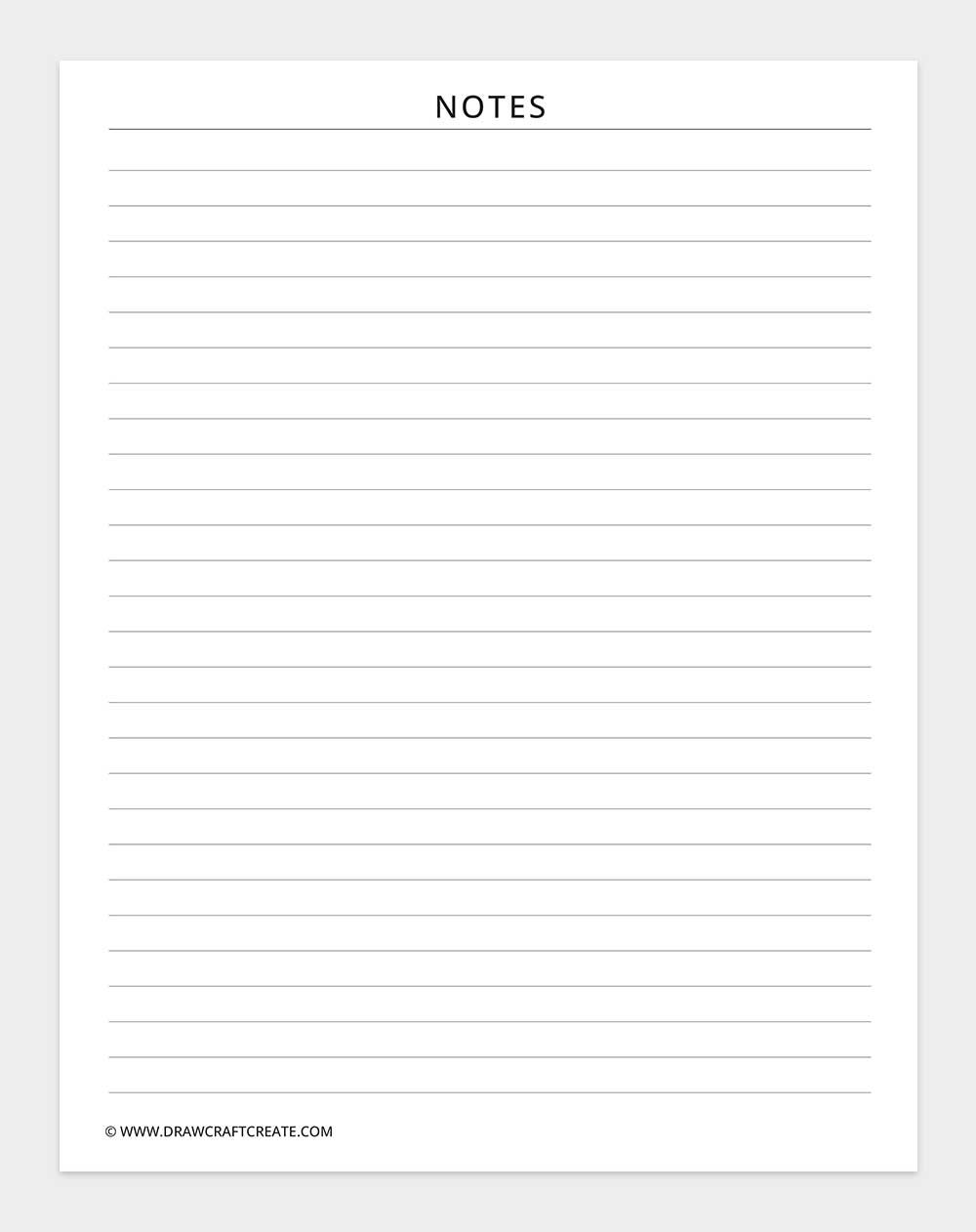 notes
