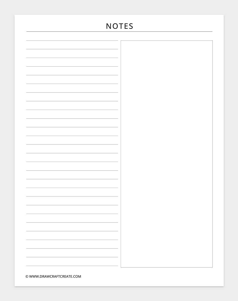 notes