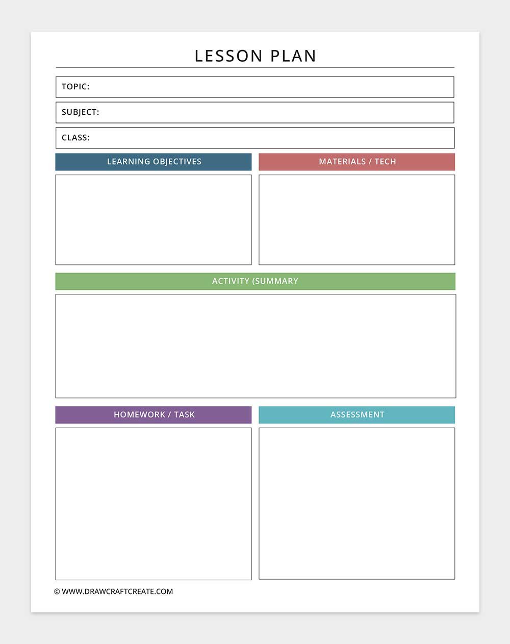 lesson plan