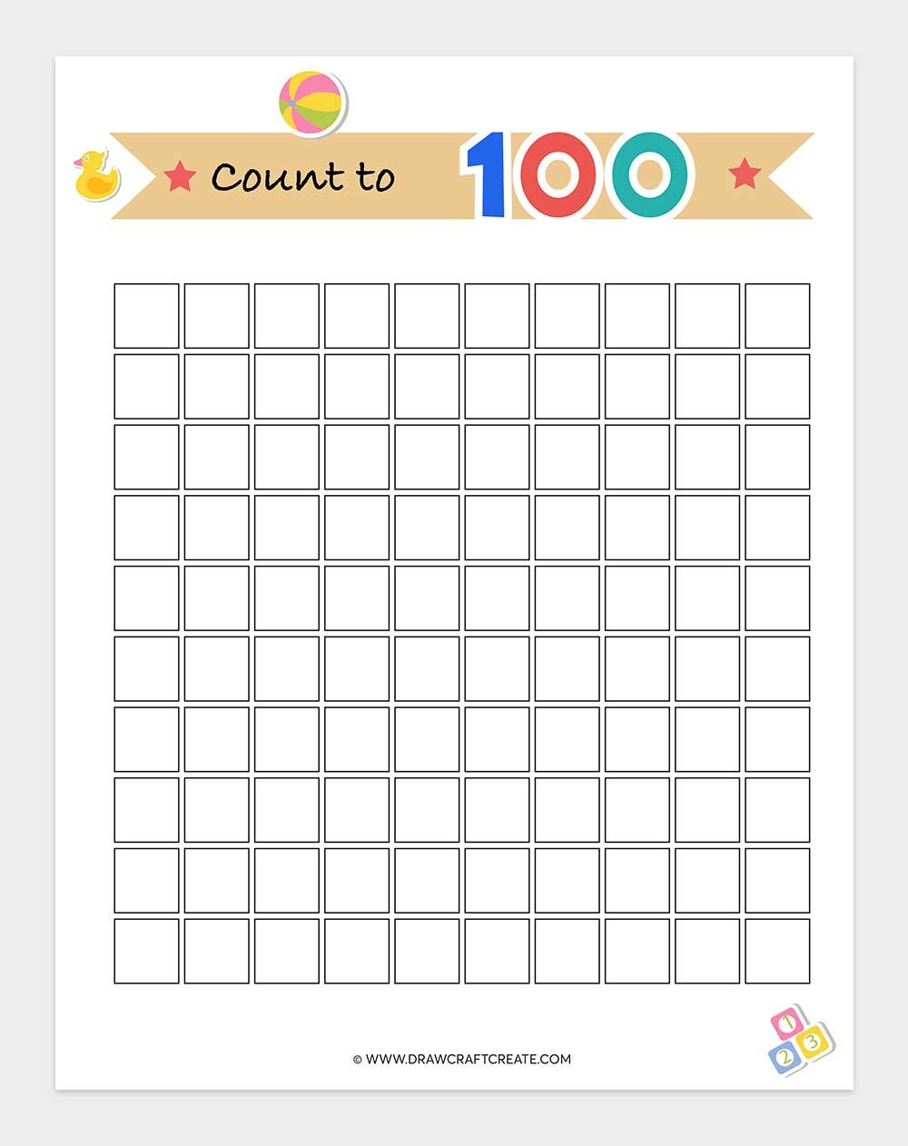 Free Printable Hundreds Charts