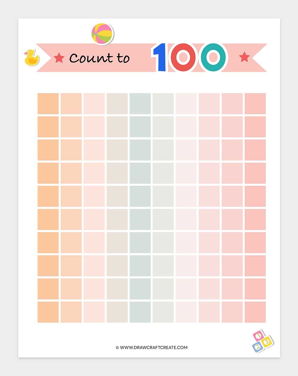 Free Printable Hundreds Charts