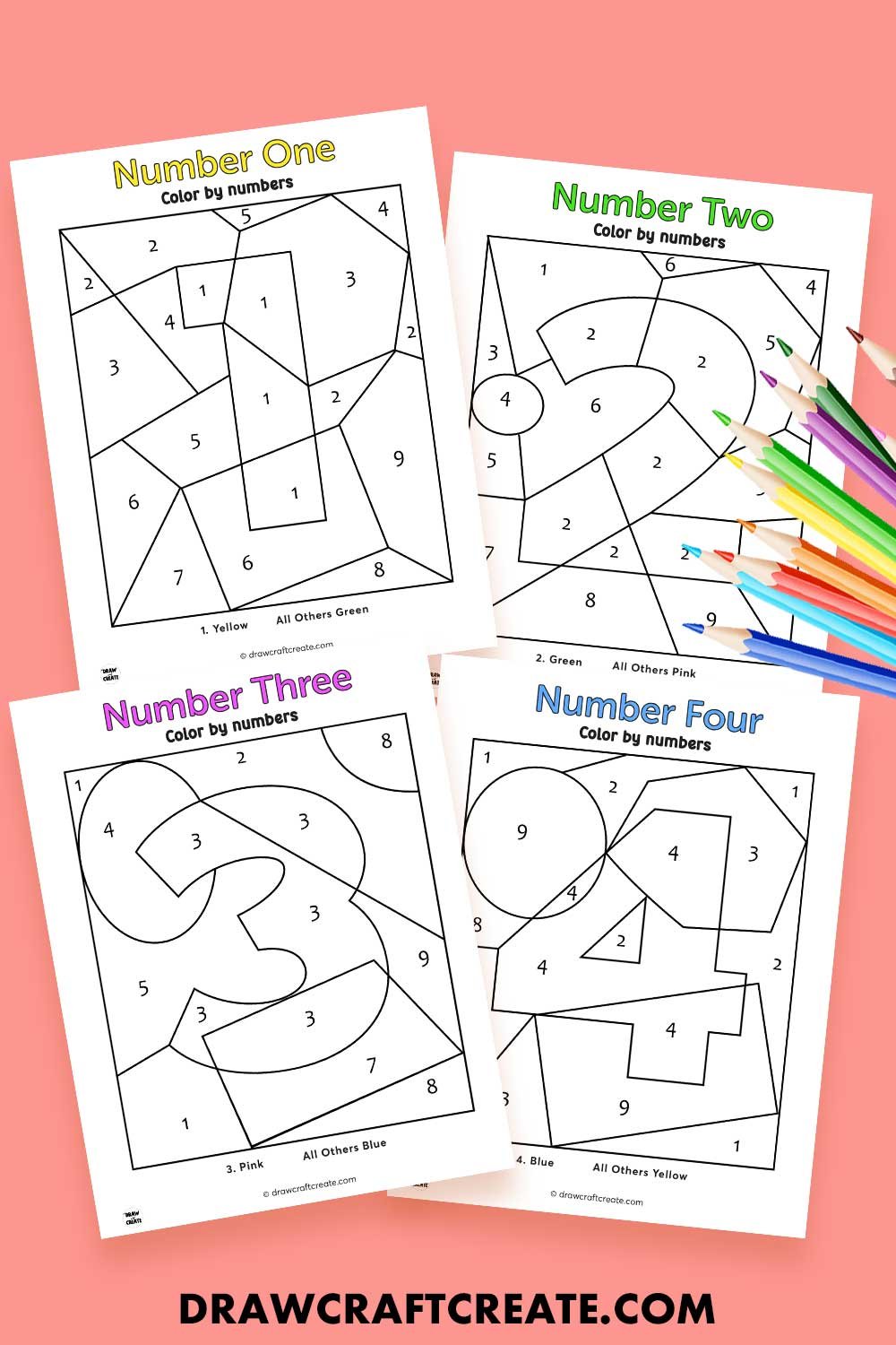 Numbers Color By Number