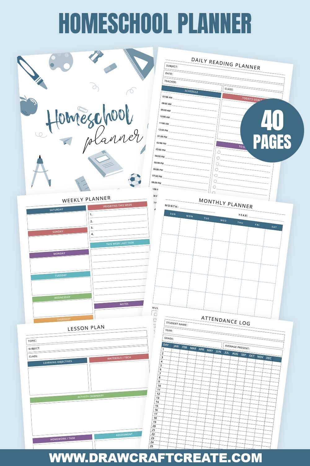 homeschool planner