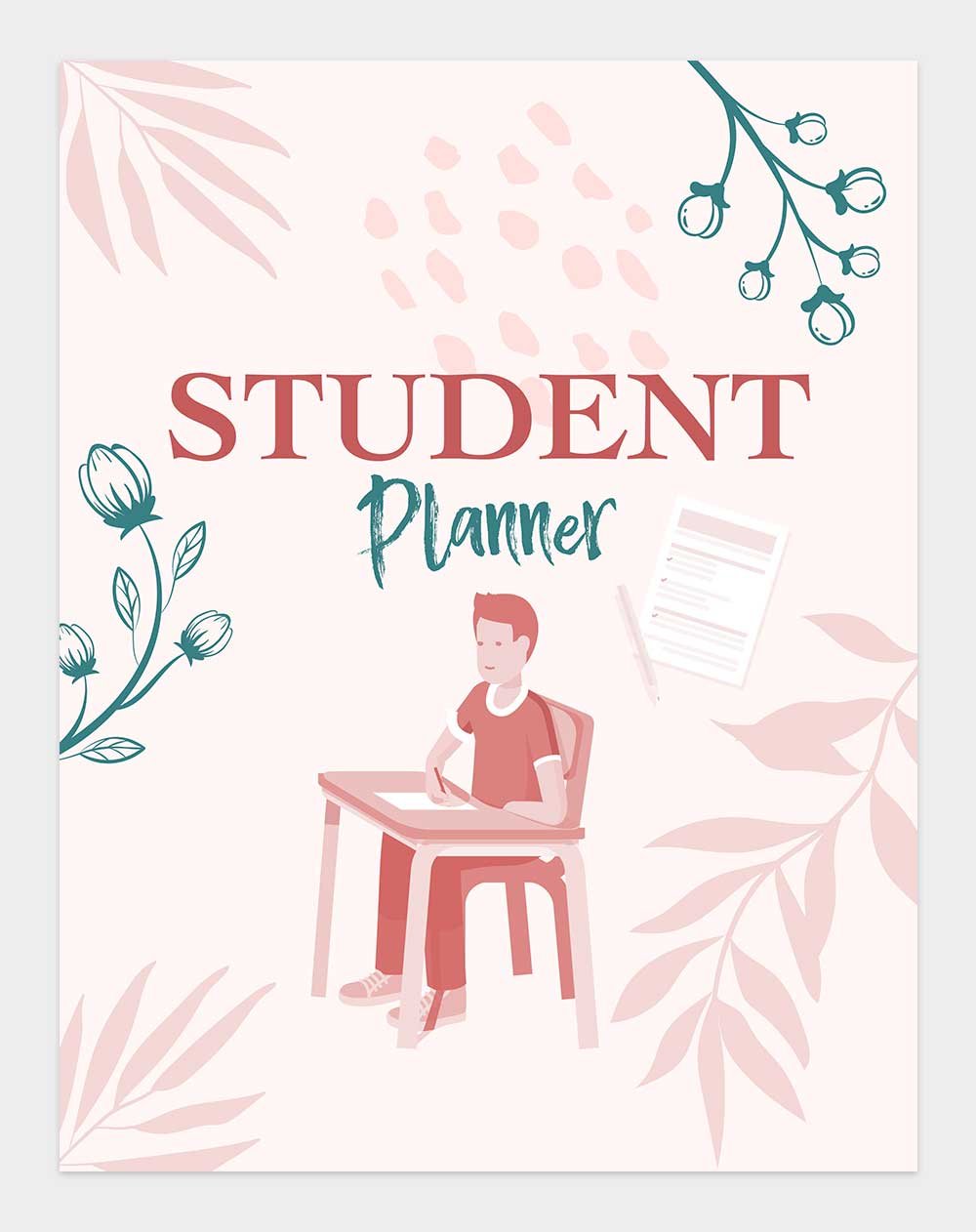 student planner cover