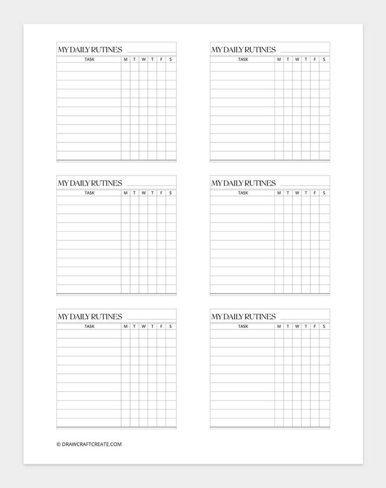 Free Printable Sticky Notes Template - Draw Craft Create