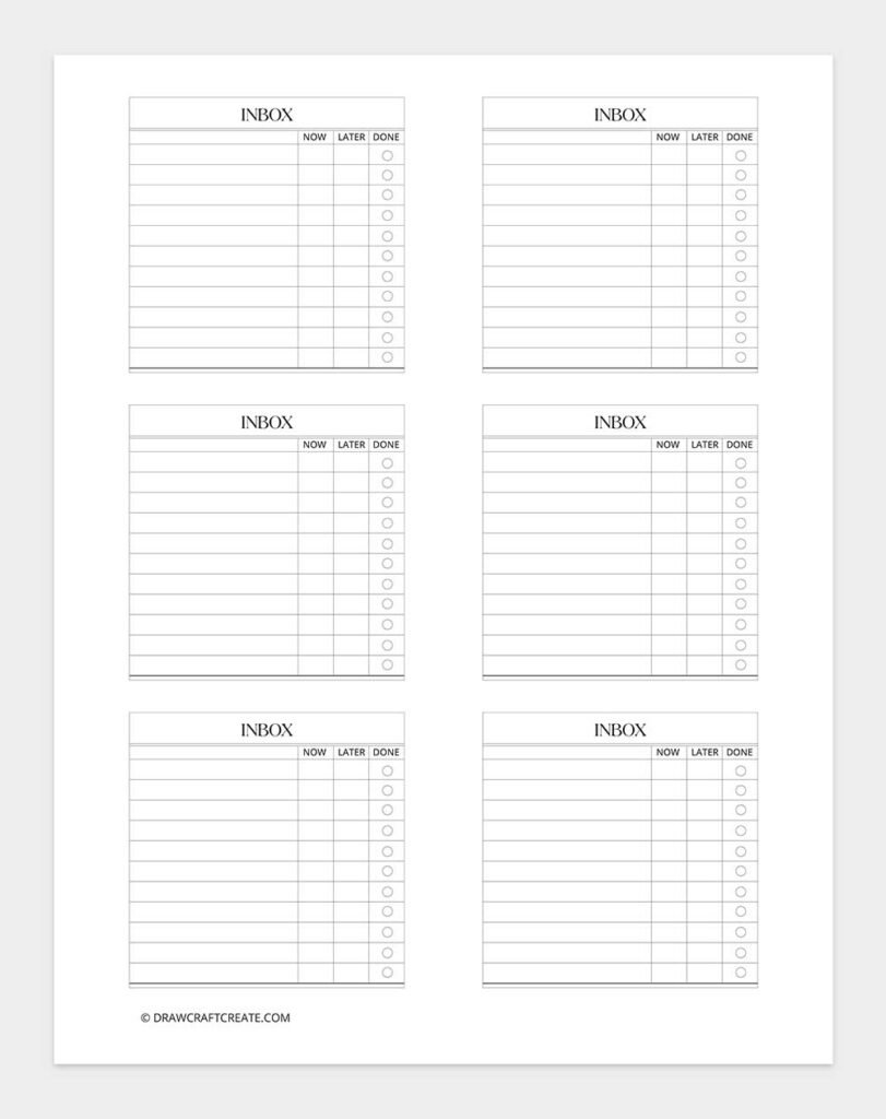 Free Printable Sticky Notes Template - Draw Craft Create