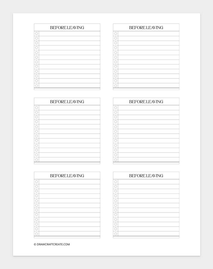 Free Printable Sticky Notes Template - Draw Craft Create
