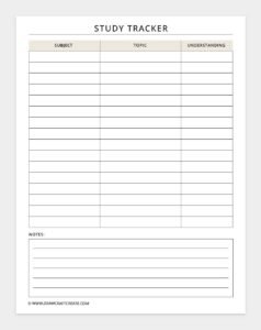 Free Student Planner Printable (56 Pages) - Draw Craft Create