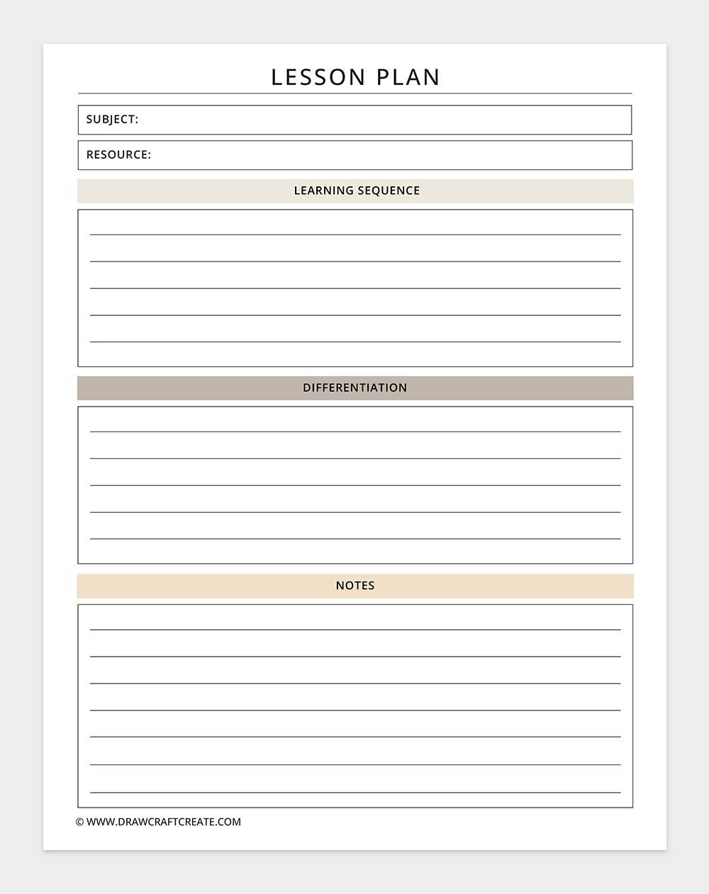 lesson plan