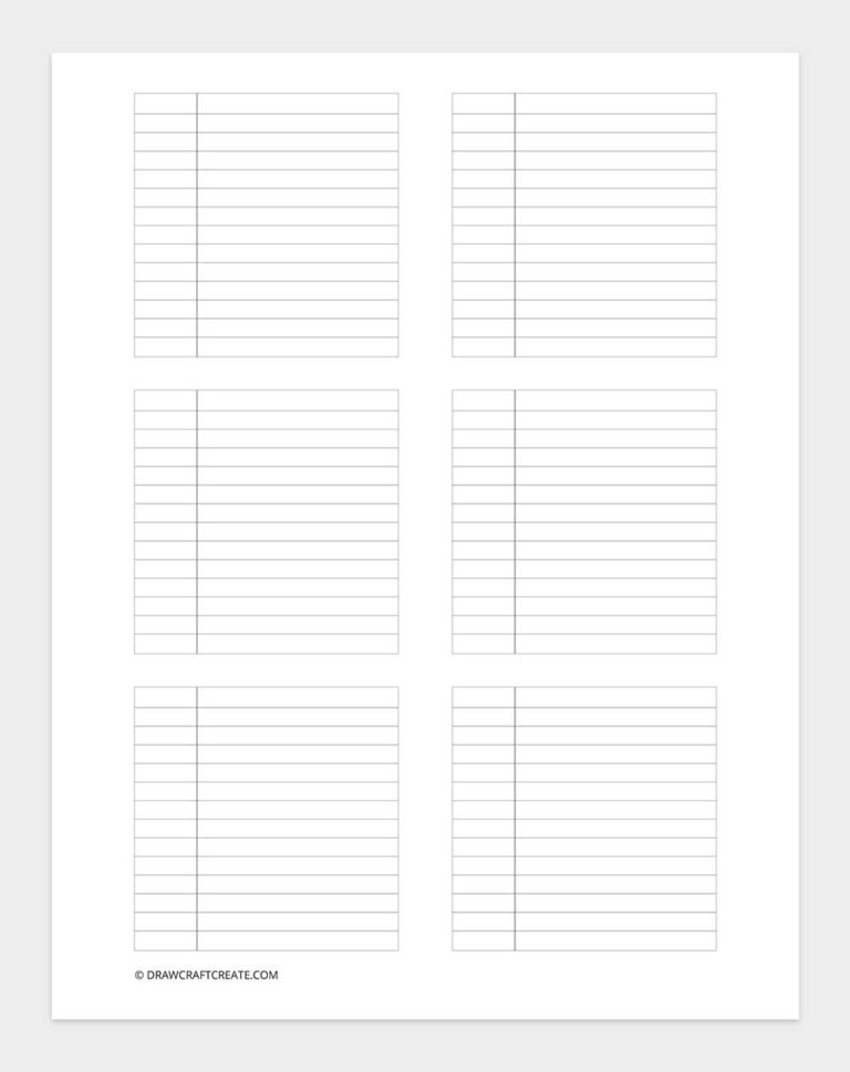 Free Printable Sticky Notes Template - Draw Craft Create