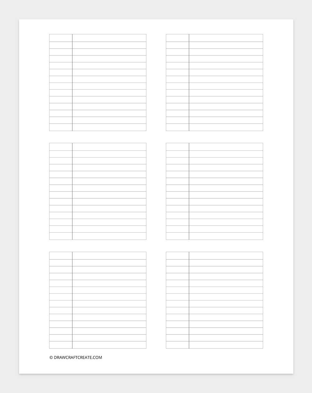 lined paper sticky notes