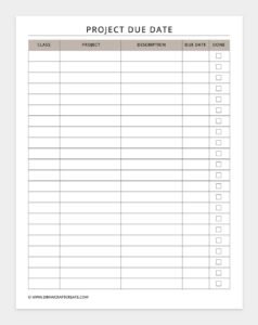 Free Student Planner Printable (56 Pages) - Draw Craft Create