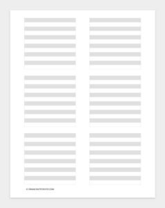 Free Printable Sticky Notes Template - Draw Craft Create