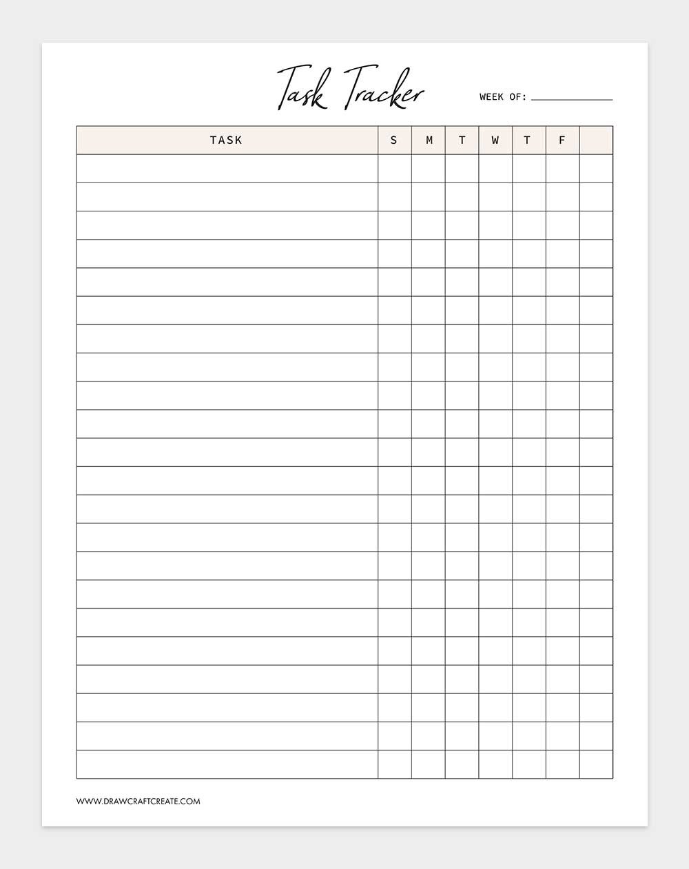 task tracker