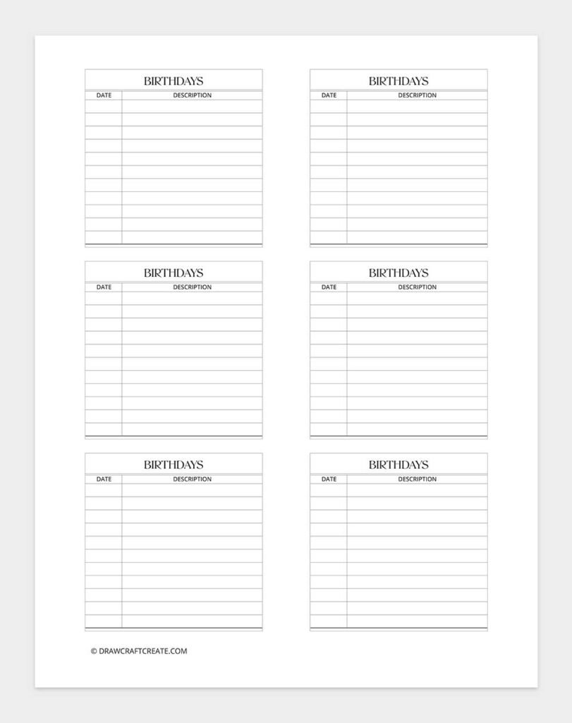 Free Printable Sticky Notes Template - Draw Craft Create
