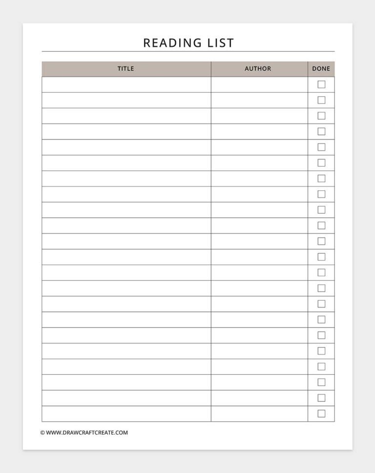 Free Student Planner Printable (56 Pages) - Draw Craft Create
