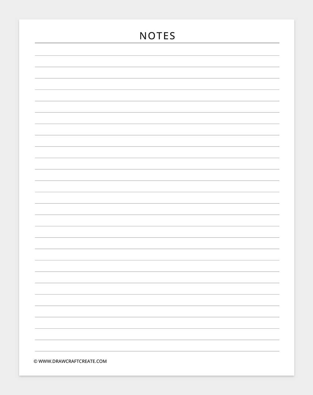 notes