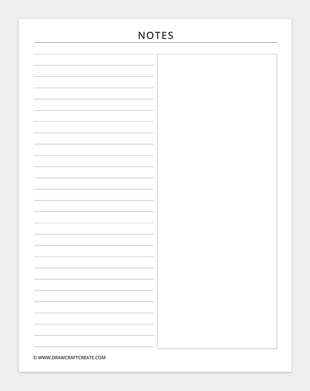 notes