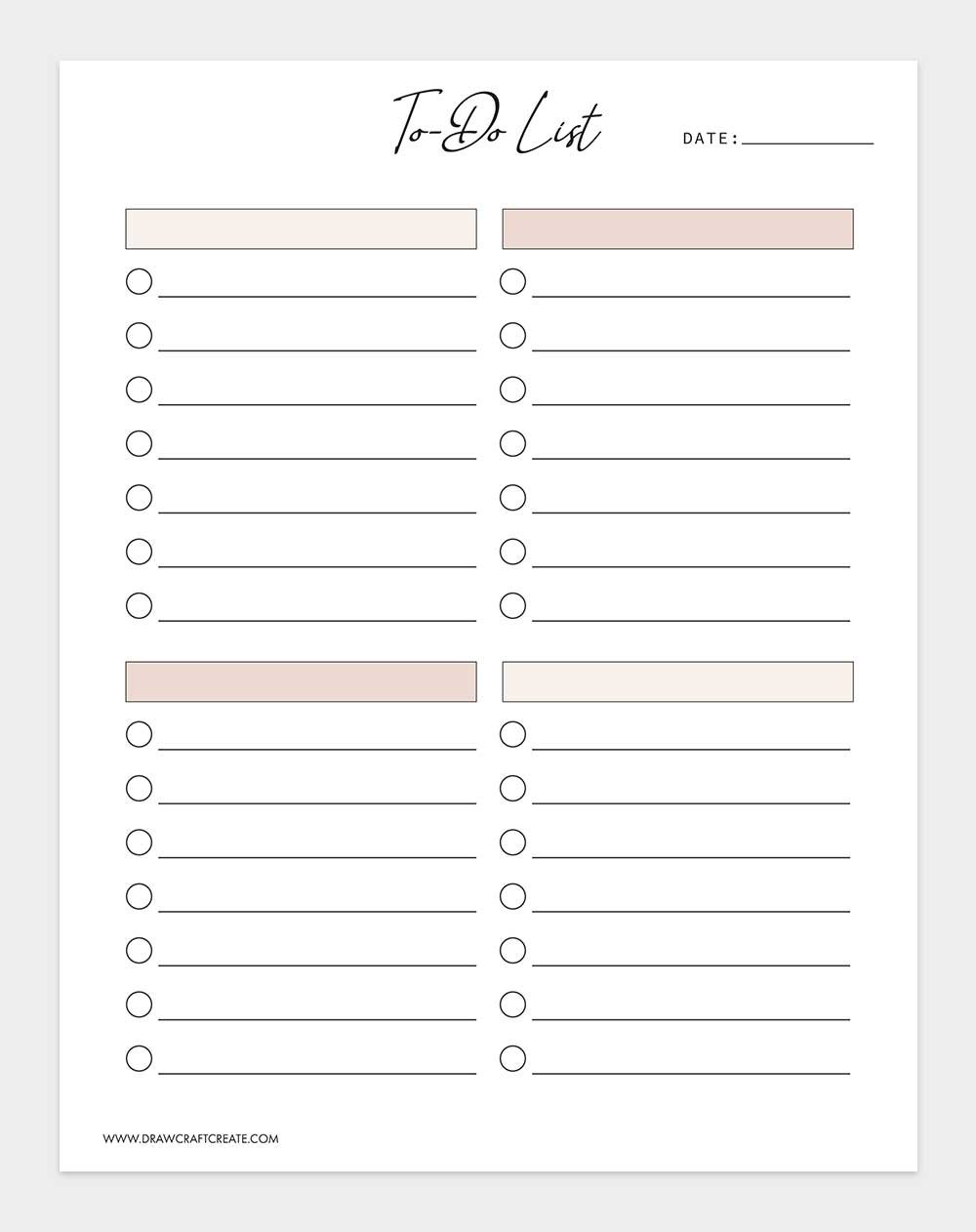 to do list