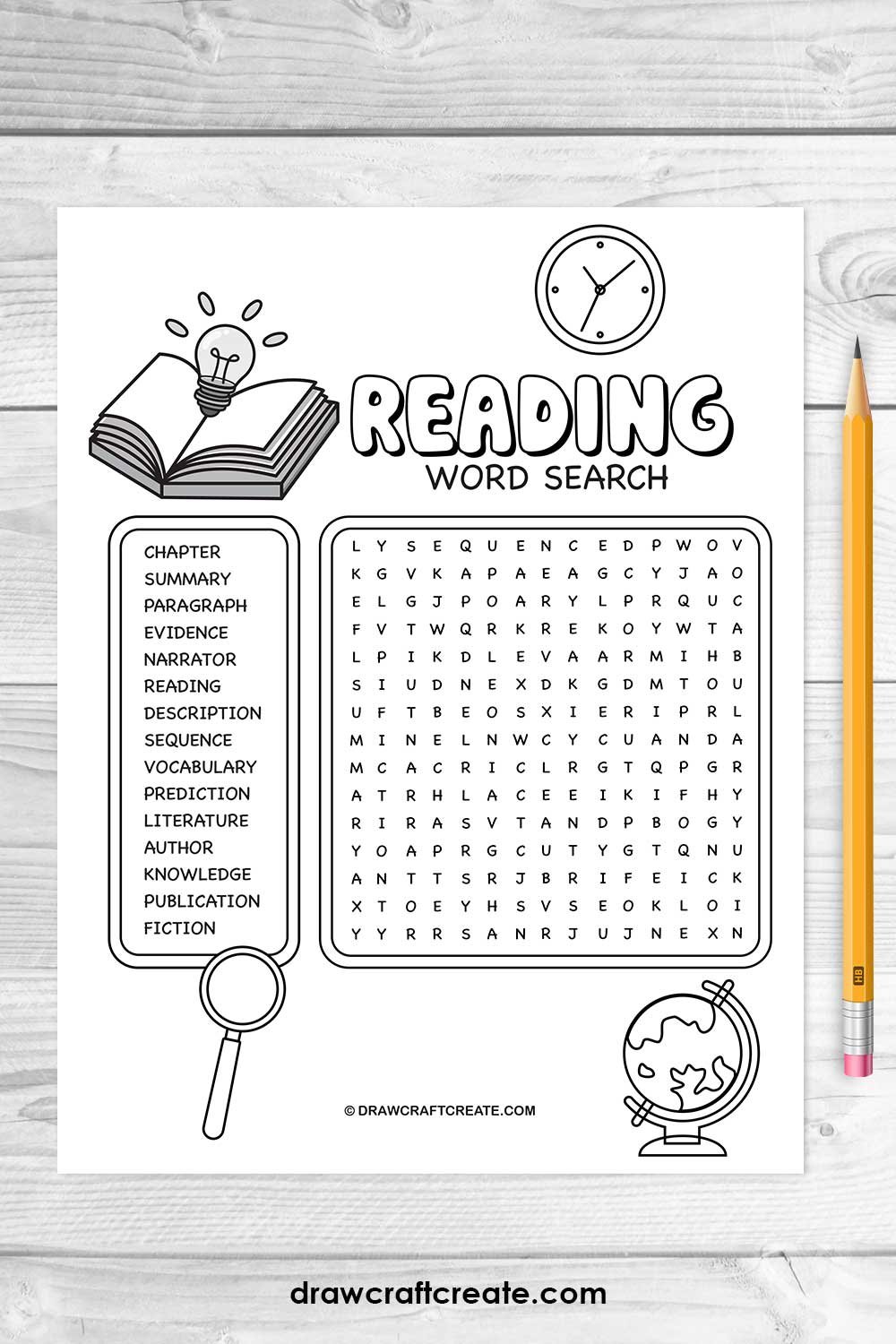 Reading Word Search