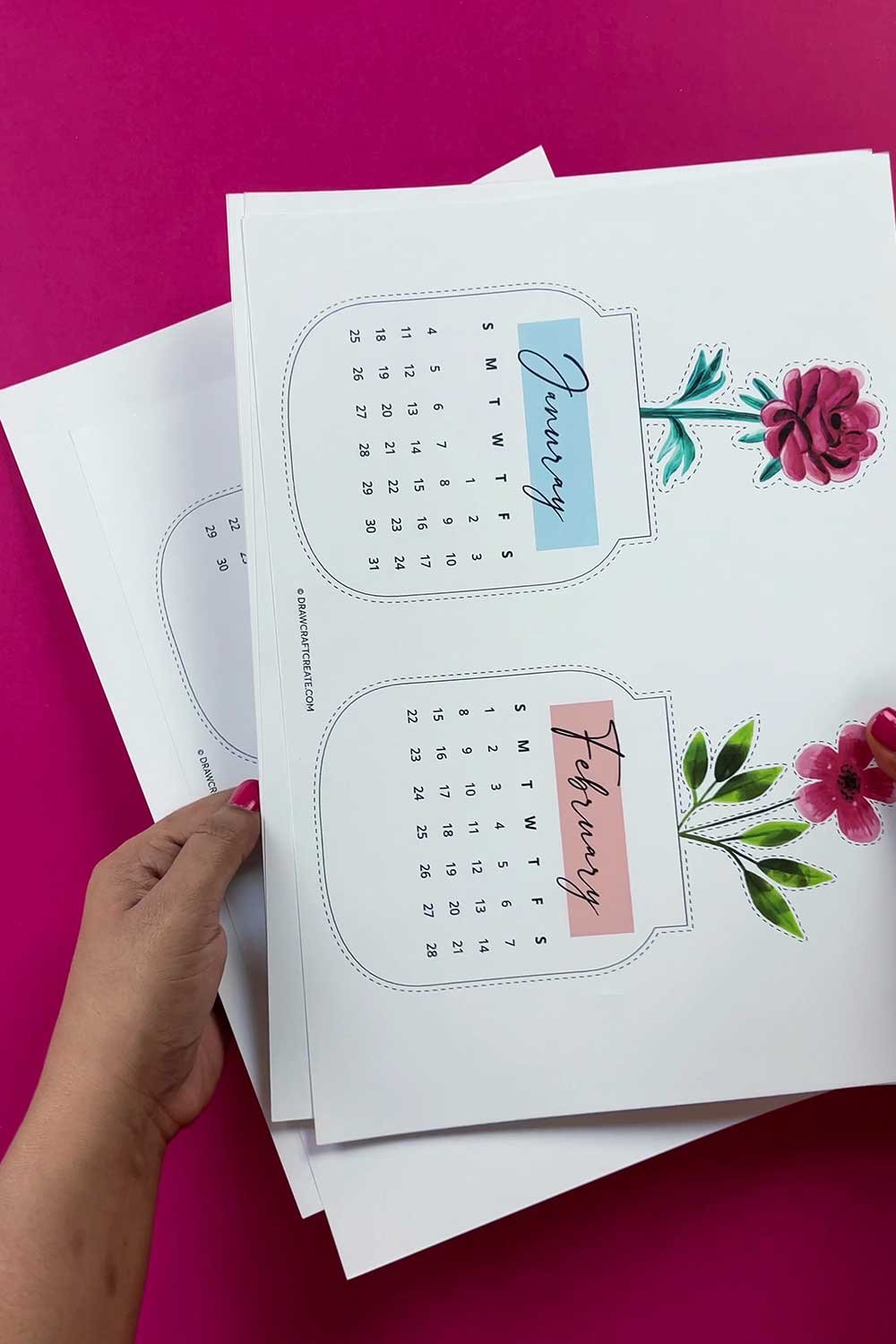 how to make diy calendar